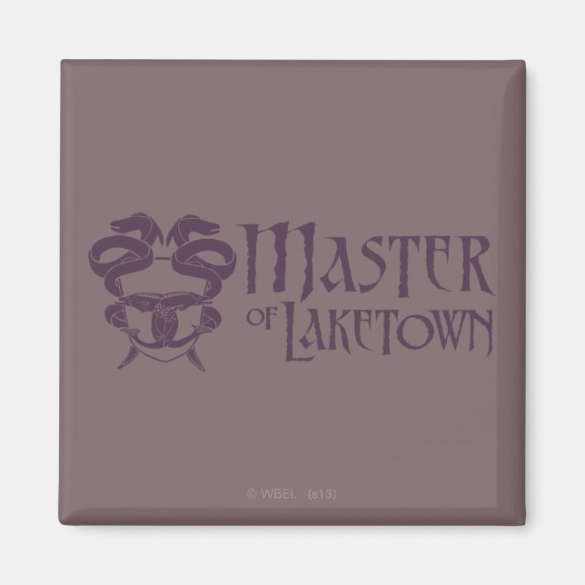 Master Of Laketown Name Magnet (Front)