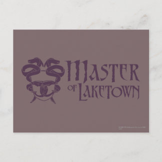 Master Of Laketown Name Postcard