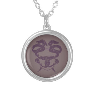 Master Of Laketown Symbol Silver Plated Necklace