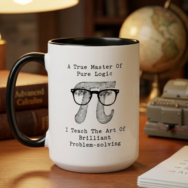 Master of Logic Teaching Brilliant Problem-Solving Mug (Creator Uploaded)