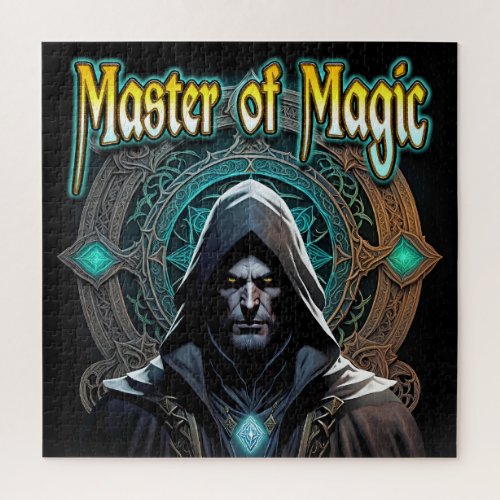 Master of Magic Unveiling the Warlocks Sigil RPG Jigsaw Puzzle