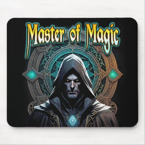 Master of Magic Unveiling the Warlocks Sigil RPG Mouse Pad