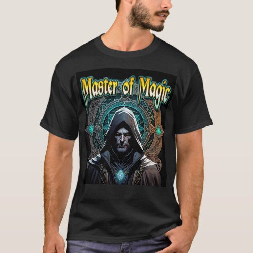 Master of Magic Unveiling the Warlocks Sigil RPG T_Shirt