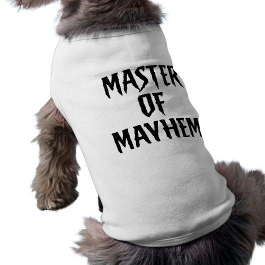 Master Of Mayhem - Pet Tee (Back)