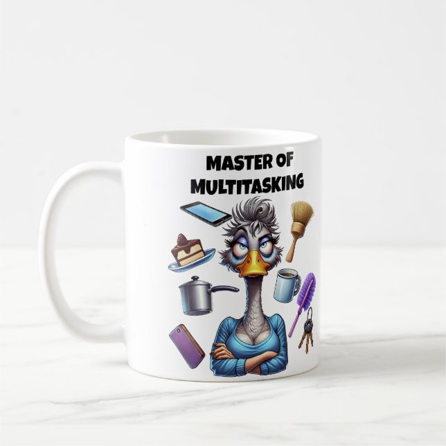 Master Of Multitasking Mom Coffee Mug (Left)
