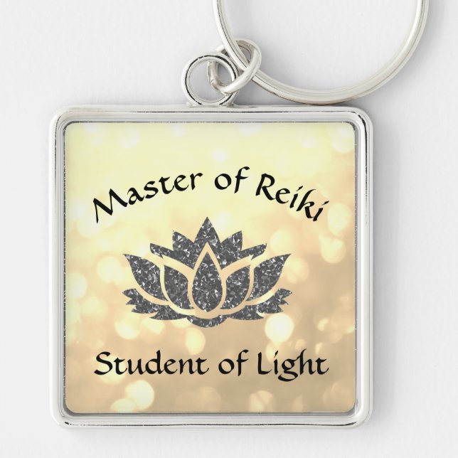Master of Reiki Keychain (Front)