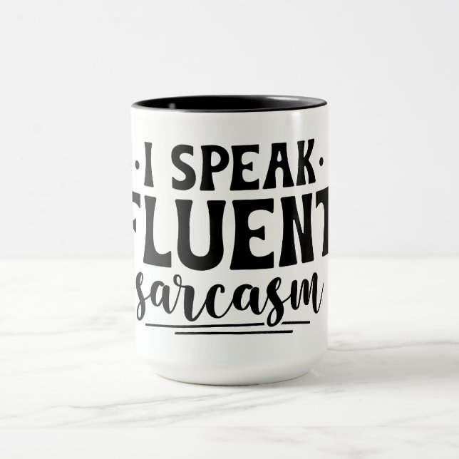 Master of Sarcasm Mug (Center)