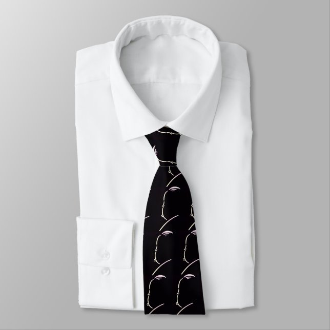 Master Of Suspense Neck Tie horor Alfred Hitchcock (Tied)