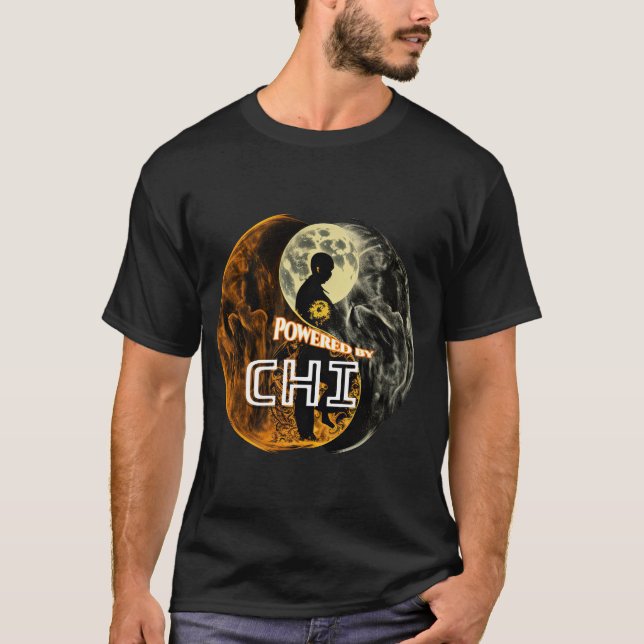 Master of Tai Chi White Crane Chi Strength T-Shirt (Front)