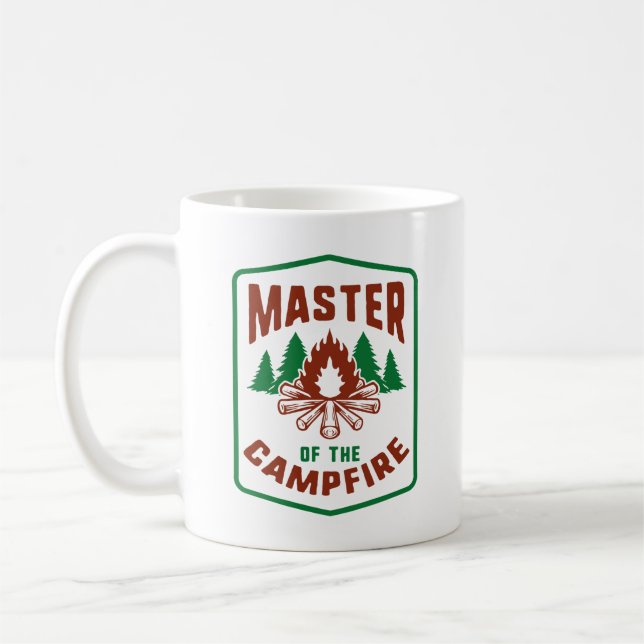 Master Of The Campfire Coffee Mug (Left)