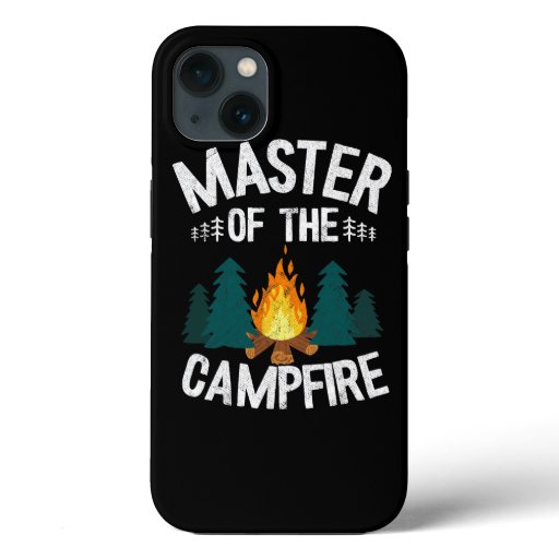 Master Of The Campfire Scout Camper Outdoor Vacati iPhone 13 Case