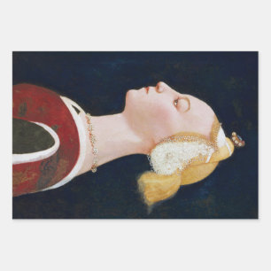 Master of the Castello Nativity Portrait of a Lady Wrapping Paper Sheets