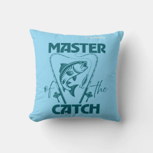 Master Of The Catch Custom SVG Graphic T-Shirt Throw Pillow