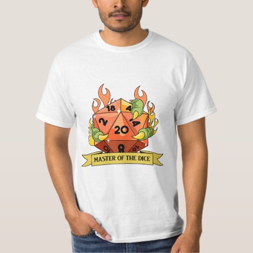 Master of the Dice T_Shirt