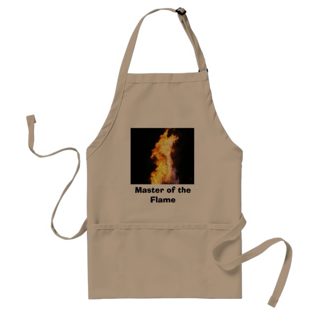 Master of the Flame Adult Apron (Front)