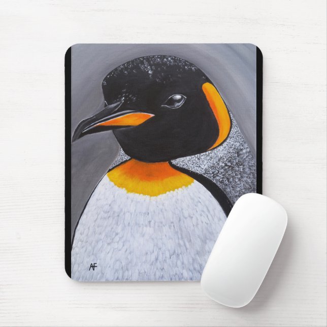 Master of the Twilight Zone Painting by Alfred Fox Mouse Pad (With Mouse)