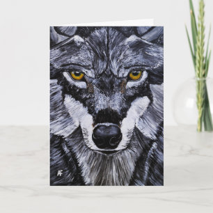 Master of the Wild Painting by Alfred Fox Card