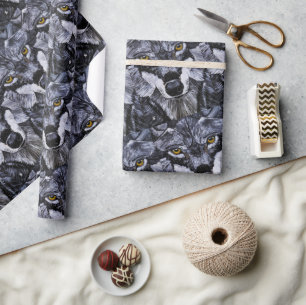 Master of the Wild Painting by Alfred Fox Wrapping Paper