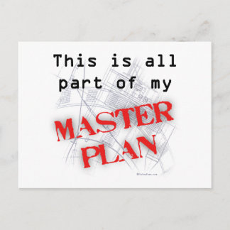 Master Plan Postcard