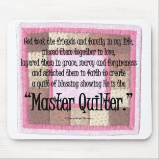 Master quilter mouse pad
