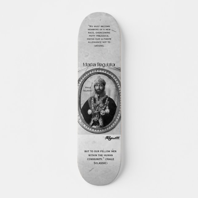 Master Regulator Skateboard Deck (Front)