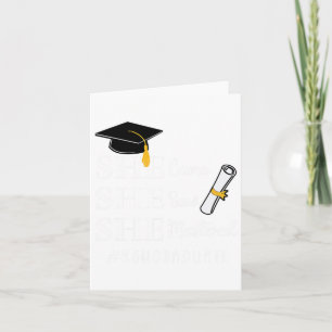 Master’s Degree Master Of Social Work Graduation Card