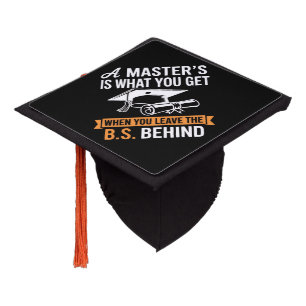 Master’s Degree MBA Masters Degree Graduation  Cap Topper