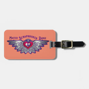 Master Scrapbooker Badge Luggage Tag