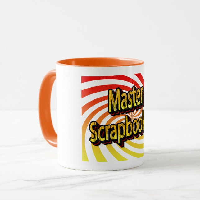 “Master Scrapbooker” Mug (Front Left)