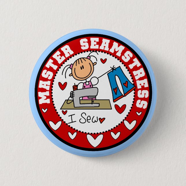 Master Seamstress Button (Front)