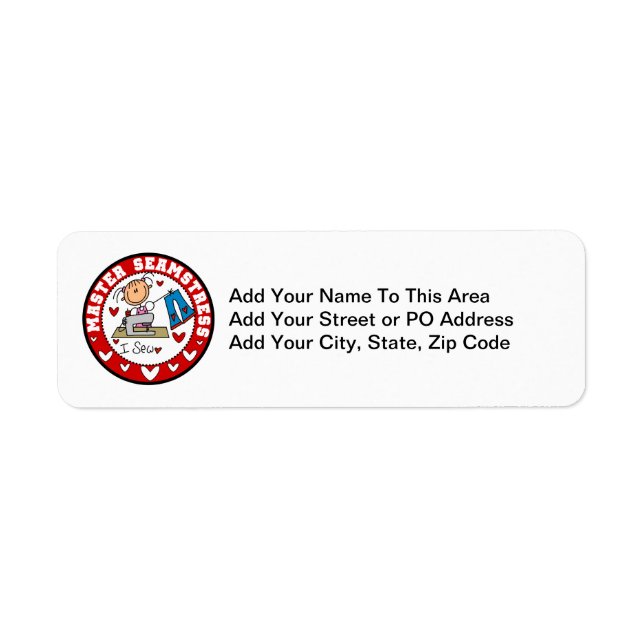 Master Seamstress Label (Front)