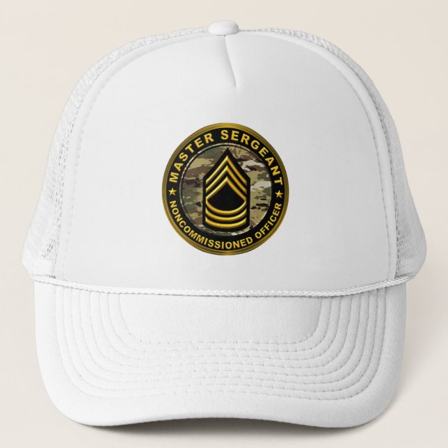 Master Sergeant  Trucker Hat (Front)