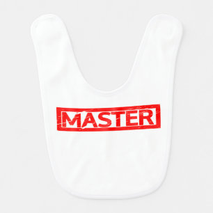 Master Stamp Baby Bib