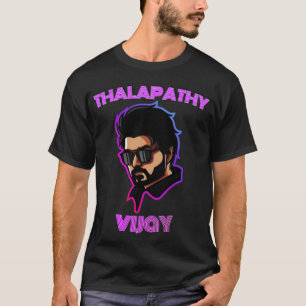 master thalapathy vijay illustration Tri-blend T-Shirt