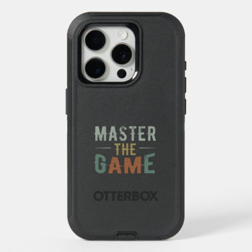 Master the Game  iPhone 15 Pro Case