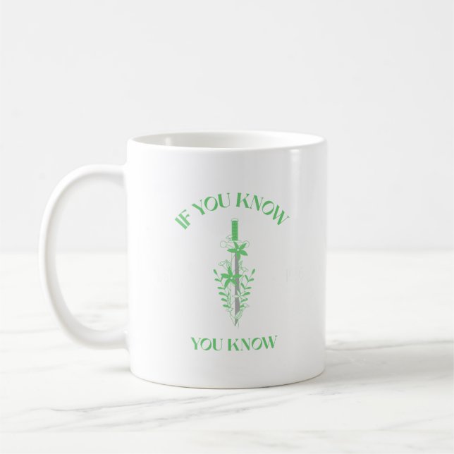 Master Video Game Sword IYKYK Mug (Left)