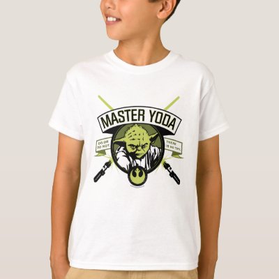 Master Yoda Lightsaber Badge T-Shirt