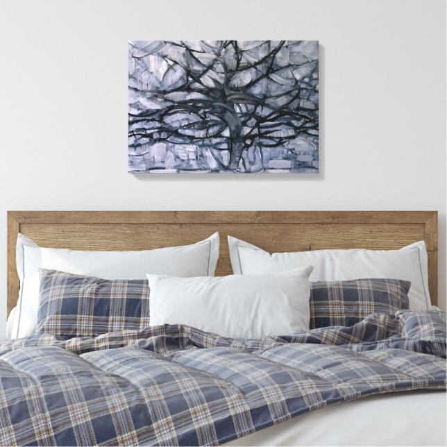 Master Your Space, Master Your Mood Canvas Print (Insitu(Bedroom))