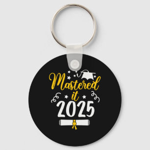 Mastered It Cl Of 2025 Master Degree Phd Gifts Gra Keychain