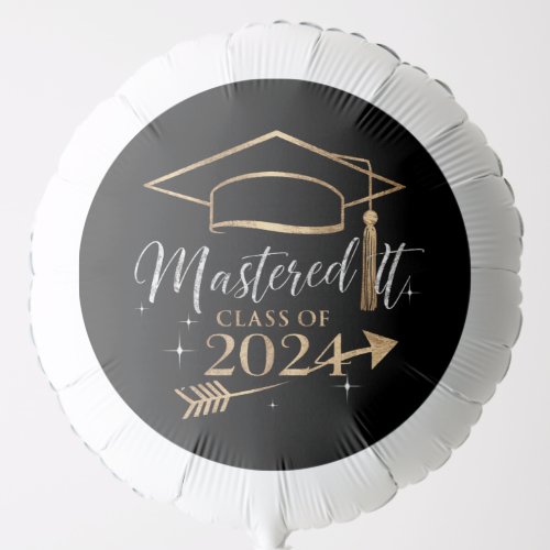 Mastered It Class of 2024 Graduation Gifts for Her Balloon