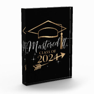 Mastered It Class of 2024 Graduation Gifts for Her Photo Block