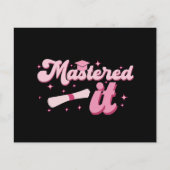 Mastered It Masters Degree Graduate MBA Graduation (Front)