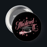 Mastered It Masters Degree Graduate MBA Graduation Button<br><div class="desc">Mastered It Masters Degree Graduate MBA Graduation</div>