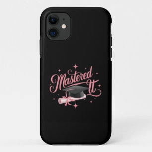 Mastered It Masters Degree Graduate MBA Graduation iPhone 11 Case