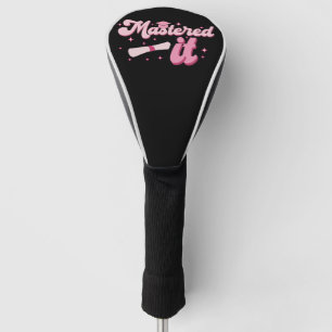 Mastered It Masters Degree Graduate MBA Graduation Golf Head Cover
