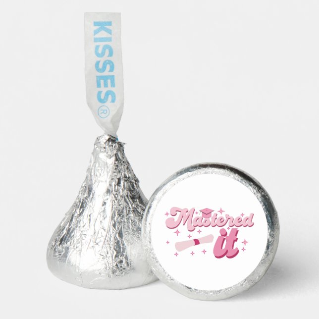 Mastered It Masters Degree Graduate MBA Graduation Hershey®'s Kisses® (Front)