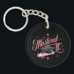 Mastered It Masters Degree Graduate MBA Graduation Keychain<br><div class="desc">Mastered It Masters Degree Graduate MBA Graduation</div>