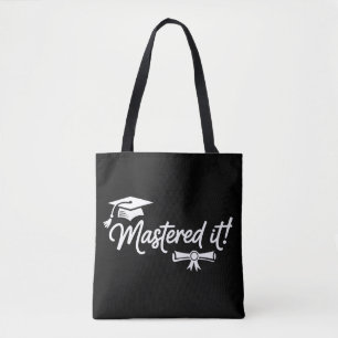 Mastered It Masters Graduation Graduate Grad Tote Bag