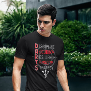 Mastering DARTS: The Core Principles - Dart Player T-Shirt