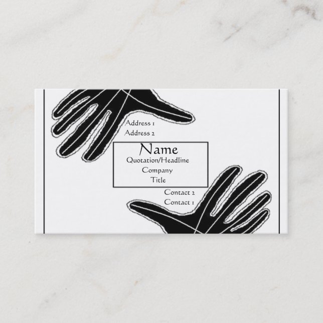 Masterpiece Business Card (Front)